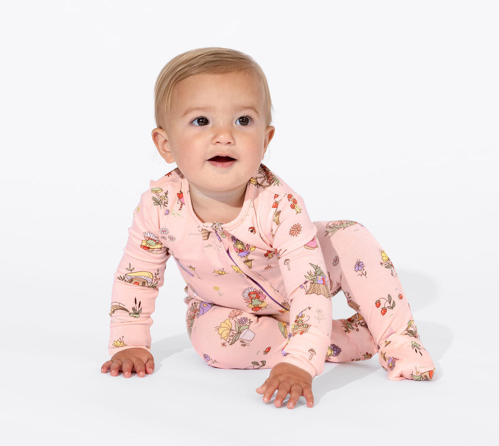 Girls' Bamboo Convertible Footie Collection