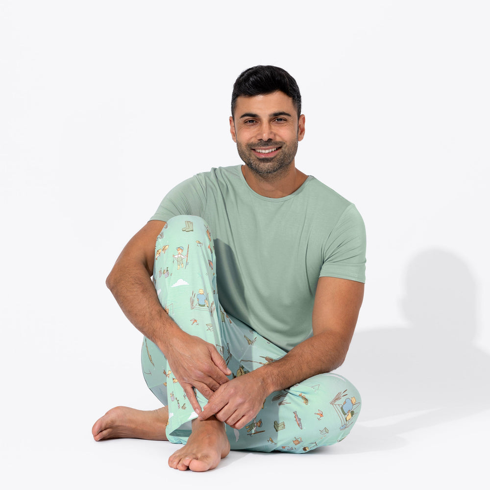 Men's Bamboo Two-Piece Pajama Sets Collection