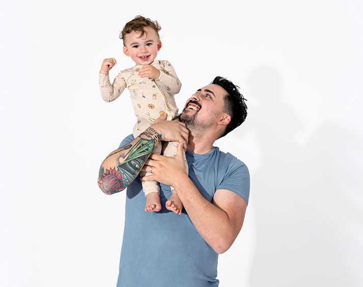 Daddy & Me Matching Bamboo Pajamas