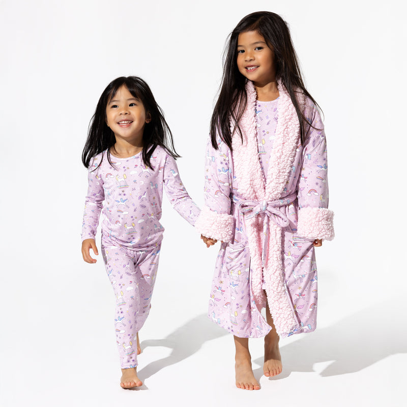 Enchanted Unicorn Bamboo Kids Pajamas