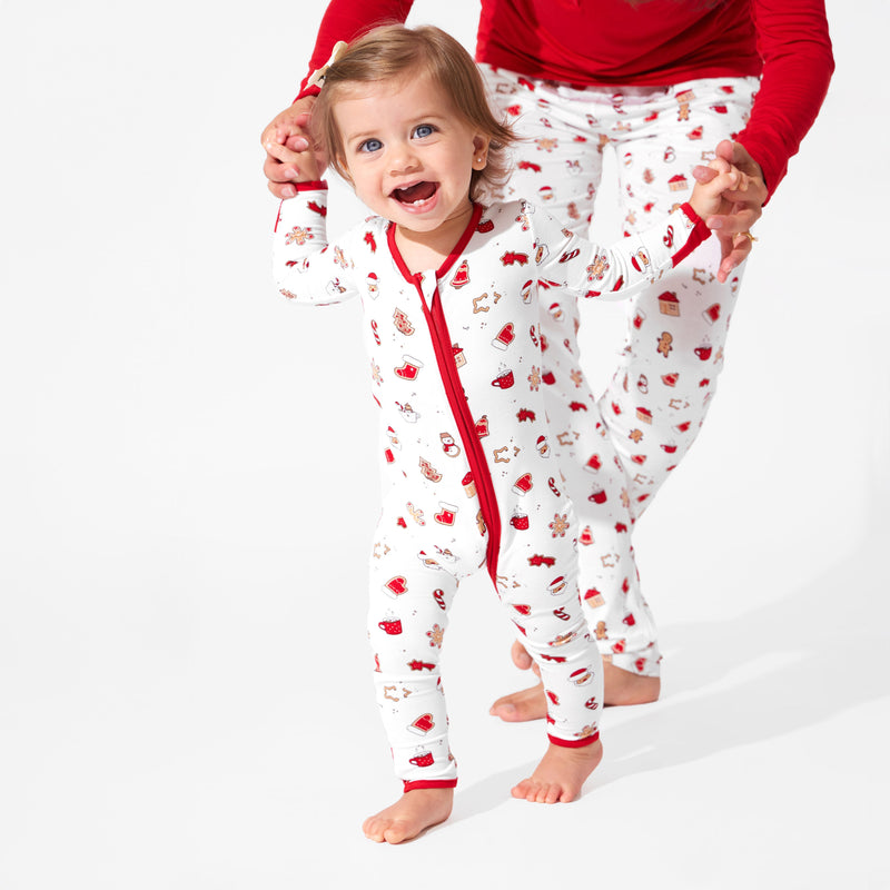 Sugar Cookies Bamboo Convertible Footie