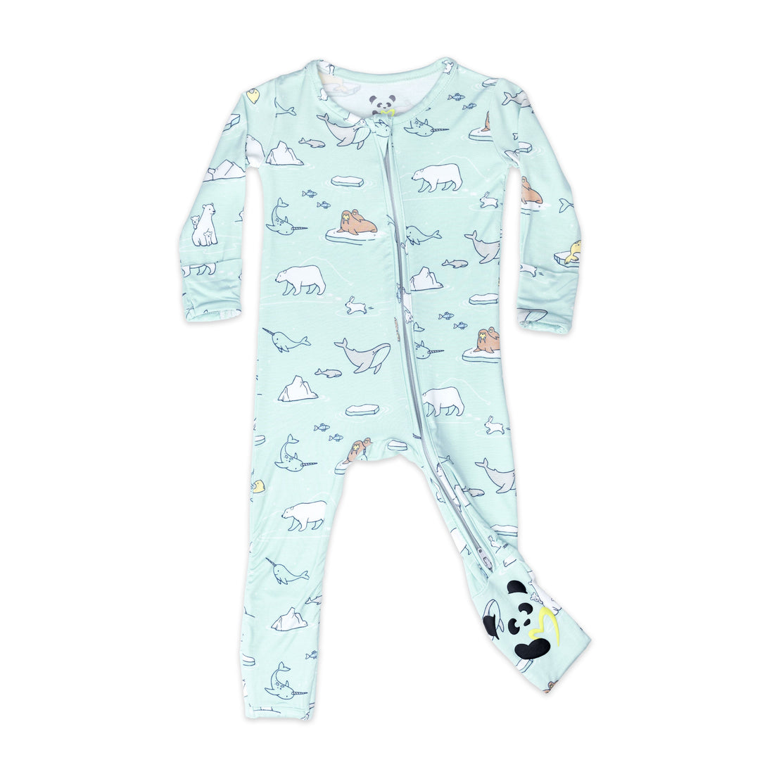 Arctic Bamboo Convertible Footie