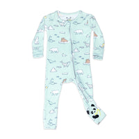 Arctic Bamboo Convertible Footie