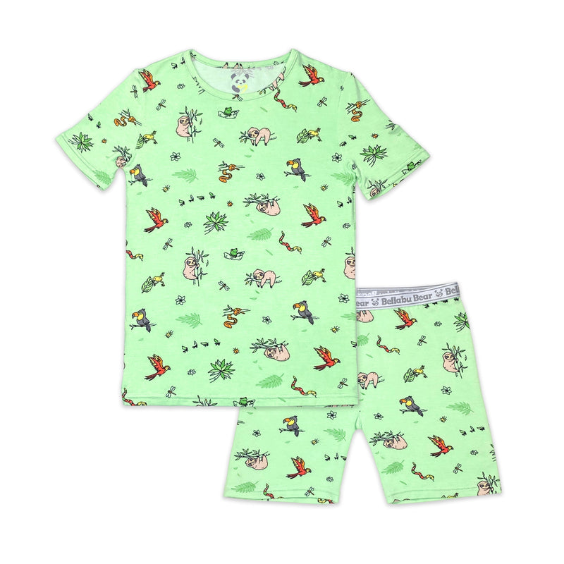 Rainforest Bamboo Kids Pajama Short Set