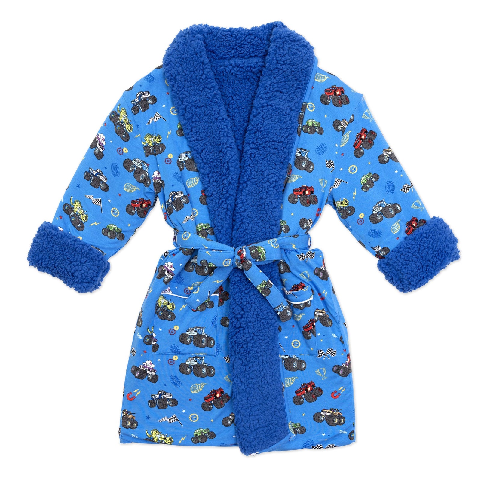 Blaze and the Monster Machines Bamboo Kids Sherpa Robe