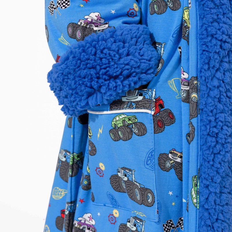 Blaze and the Monster Machines Bamboo Kids Sherpa Robe