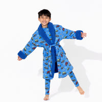 Blaze and the Monster Machines Bamboo Kids Sherpa Robe