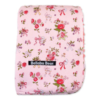 Bows & Blooms Bamboo Sherpa Blanket