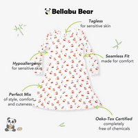 Cherry On Top Bamboo Girls' Long Sleeve Dress