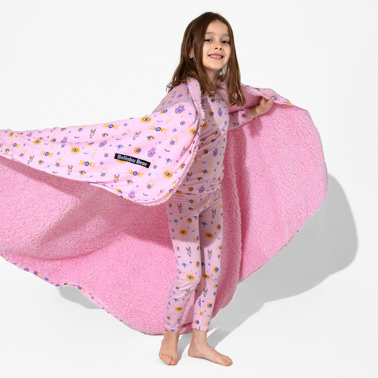 The Eye Pink Bamboo Kids Pajamas