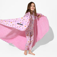 The Eye Pink Bamboo Kids Pajamas