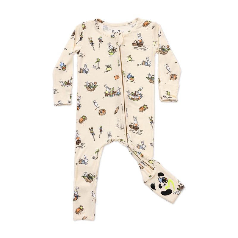 Easter Bunny Workshop Bamboo Convertible Footie
