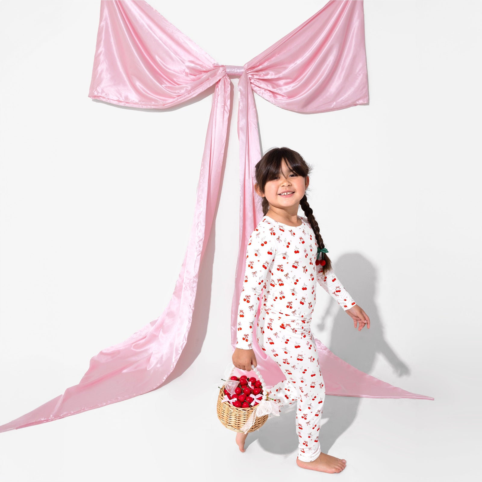 Cherry On Top Bamboo Kids Pajamas