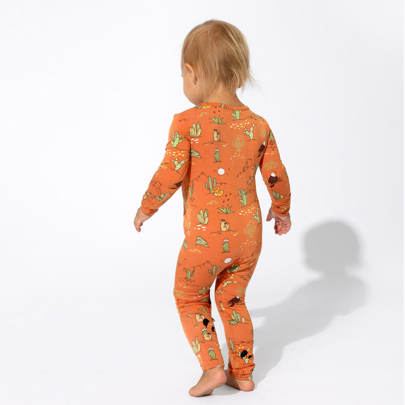 Desert Bamboo Convertible Footie