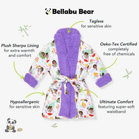 Dora: Tropical Dreams Bamboo Kids Sherpa Robe