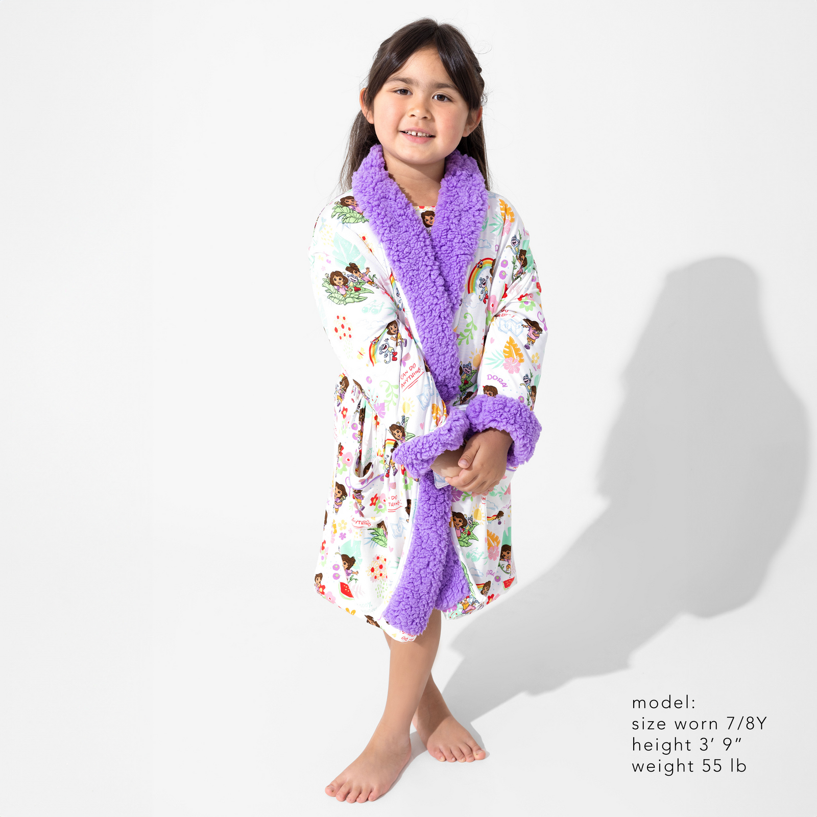 Dora: Tropical Dreams Bamboo Kids Sherpa Robe