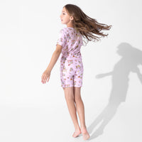 Tea Party Bamboo Kids Pajama Short Set