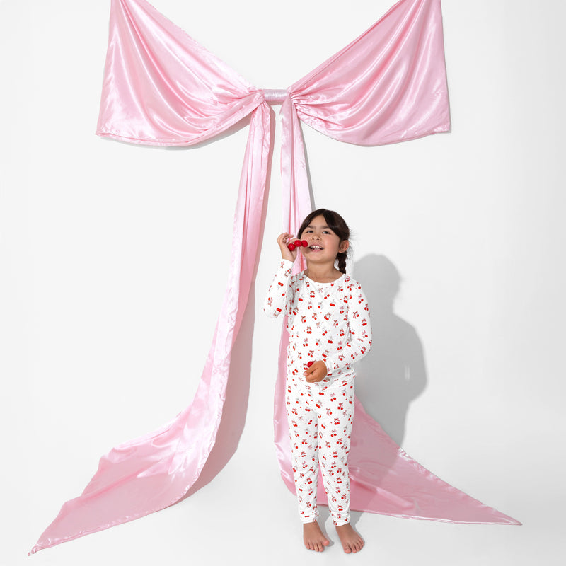 Cherry On Top Bamboo Kids Pajamas