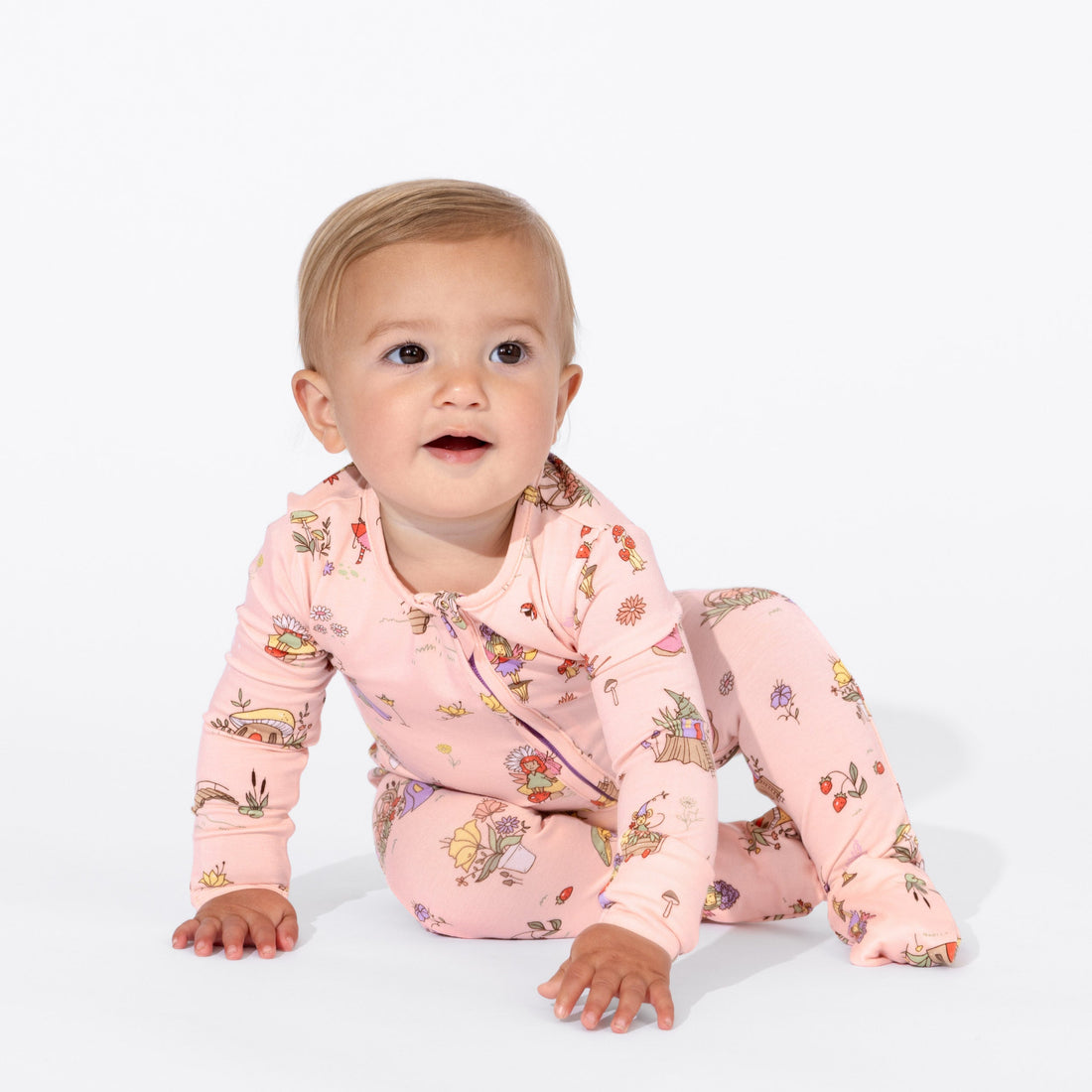 Fairy Garden Bamboo Convertible Footie