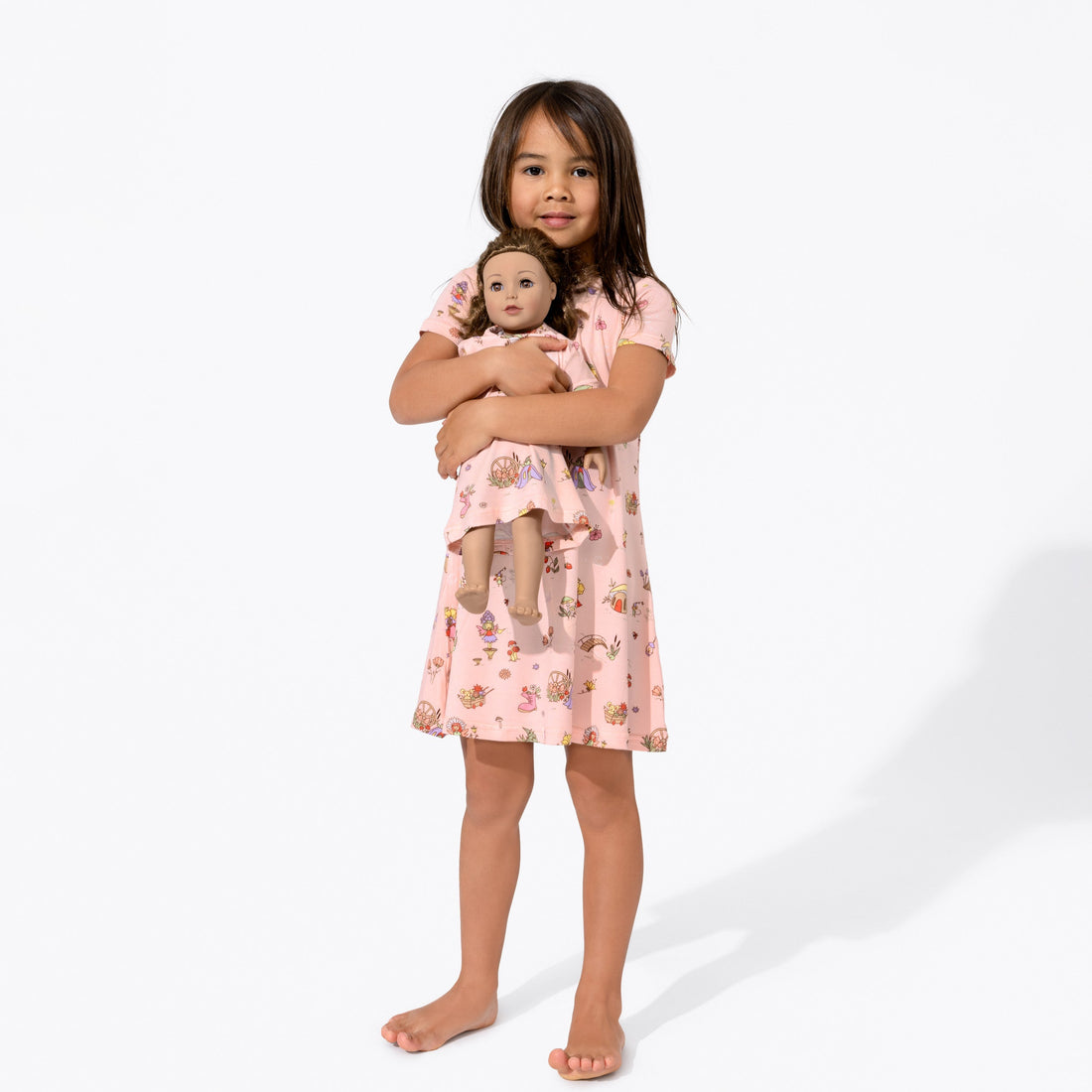 Fairy Garden Bamboo Girls' Short Sleeve Dress