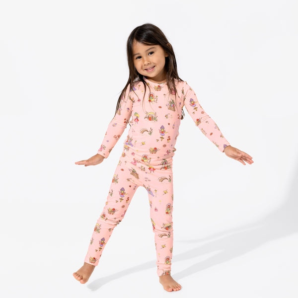 Fairy Garden Bamboo Kids Pajamas