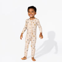 Football Bamboo Convertible Footie