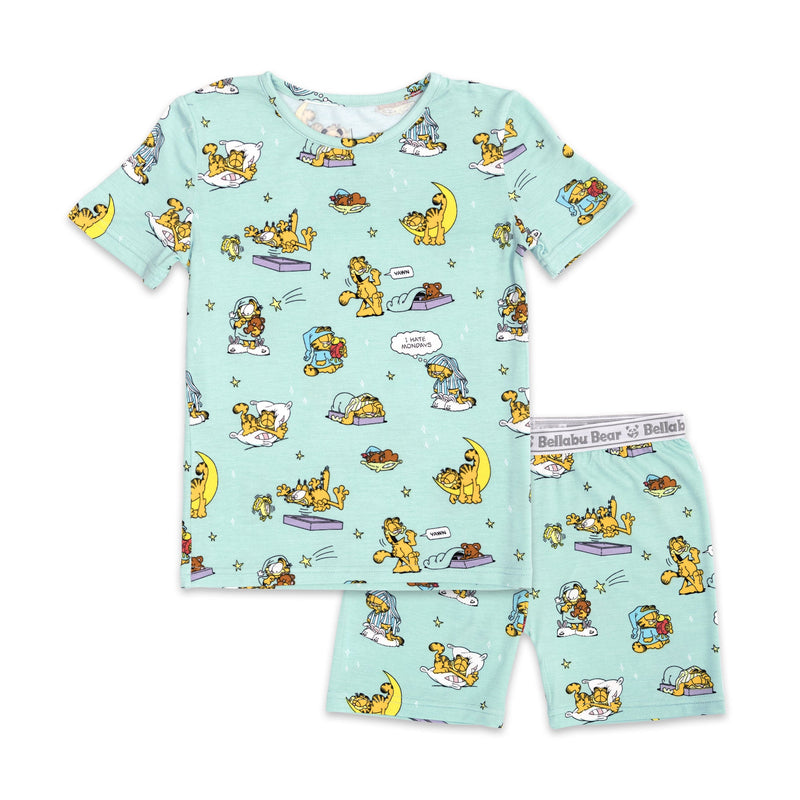 Garfield: Lazy Mondays Bamboo Kids Pajama Short Set