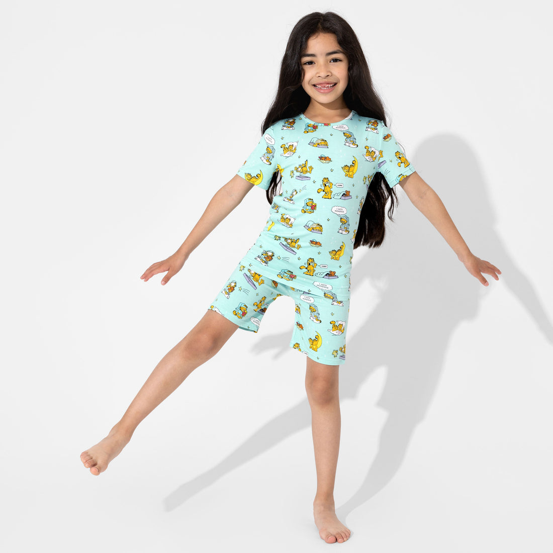 Garfield: Lazy Mondays Bamboo Kids Pajama Short Set