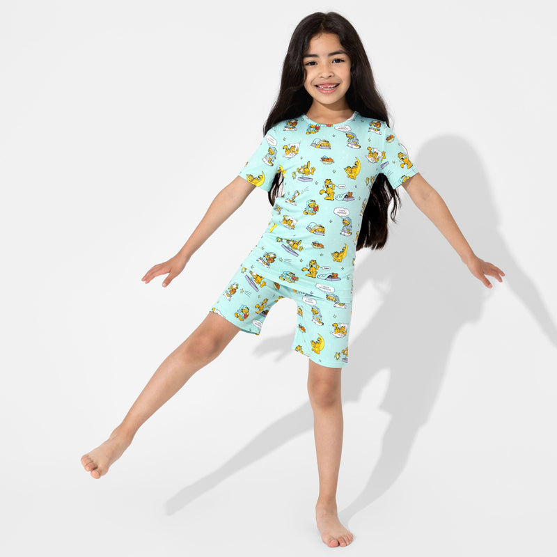 Garfield: Lazy Mondays Bamboo Kids Pajama Short Set