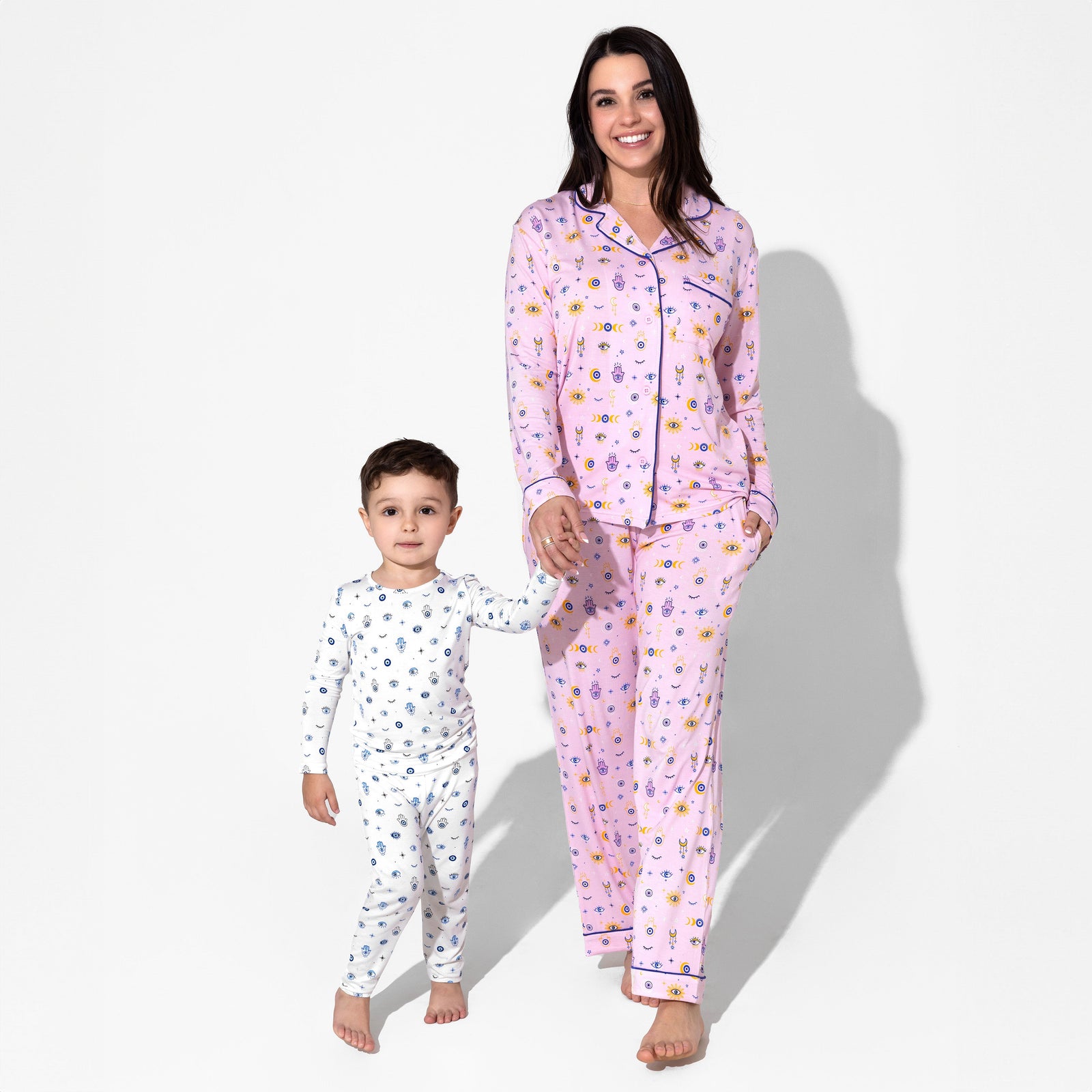 The Eye Pink Bamboo Women's Pajama Set