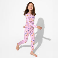 The Eye Pink Bamboo Kids Pajamas