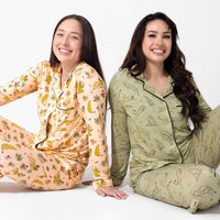 Pounce In Paradise Cheetah Bamboo Women's Pajama Set