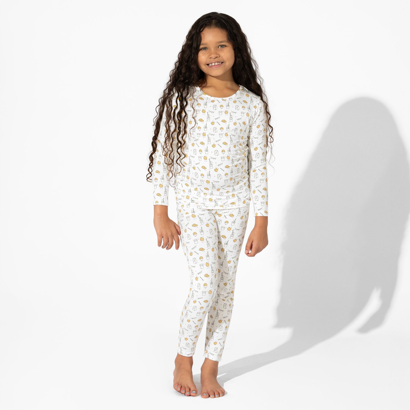 Milk & Cookies Bamboo Kids Pajamas