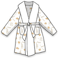 Milk & Cookies Original Bamboo Kids' Bamboo Sherpa Robe