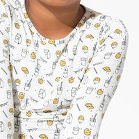Milk & Cookies Bamboo Kids Pajamas