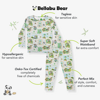 Minecraft Overworld Dreams Bamboo Kids Pajamas