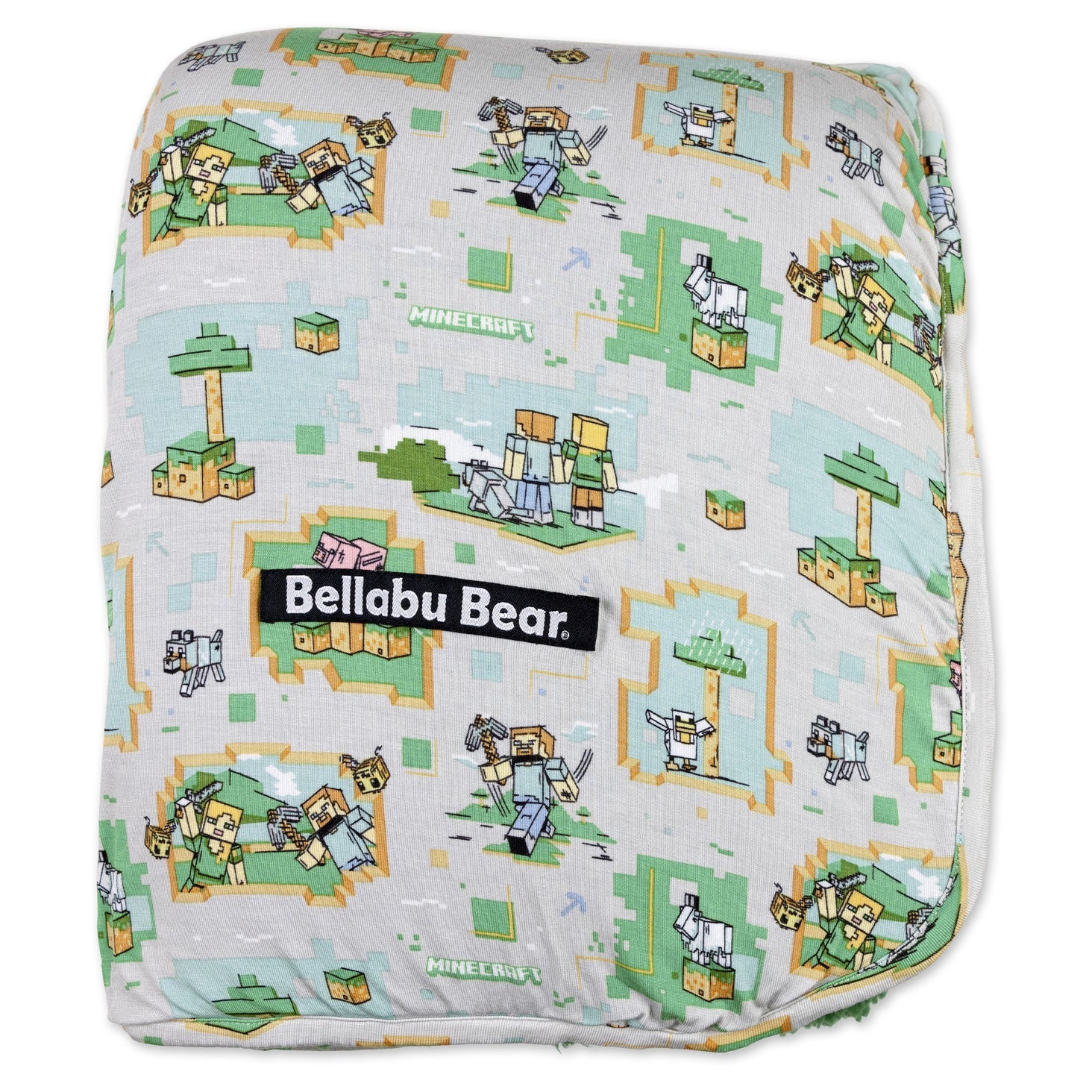 Minecraft Overworld Dreams Bamboo Sherpa Blanket