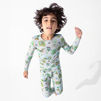 Minecraft Overworld Dreams Bamboo Kids Pajamas
