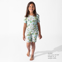 Minecraft Overworld Dreams Bamboo Kids Pajama Short Set