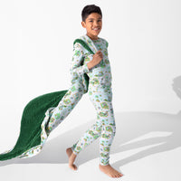 Minecraft Overworld Dreams Bamboo Kids Pajamas