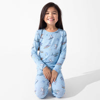 Shark School Bamboo Kids Pajamas