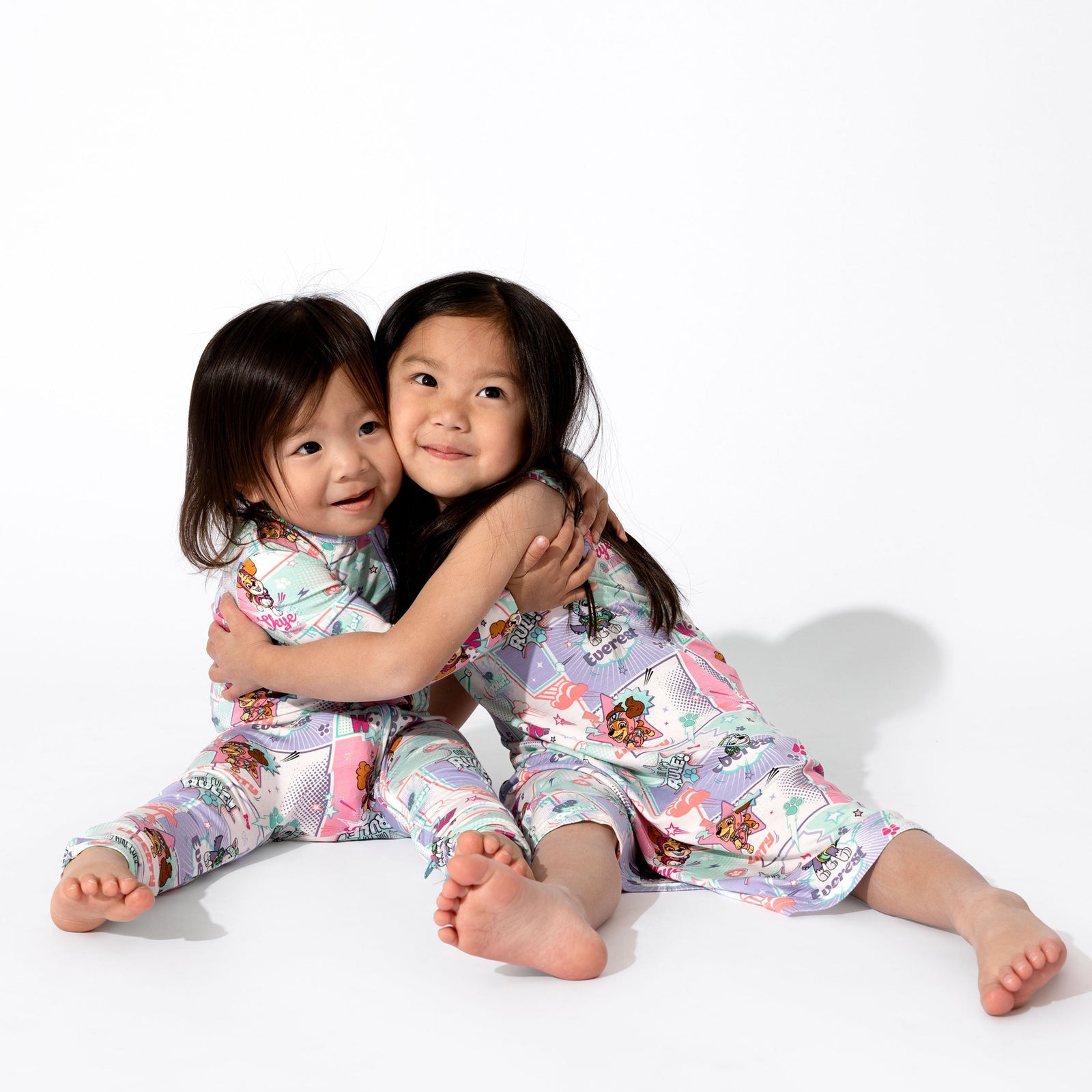 PAW Patrol: Comic Girl Pups Bamboo Convertible Footie