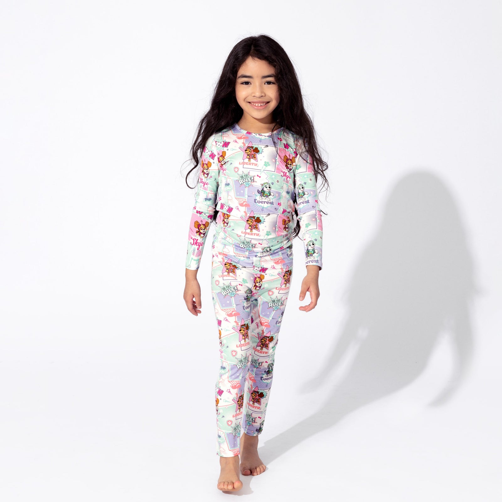 PAW Patrol: Comic Girl Pups Bamboo Kids Pajamas