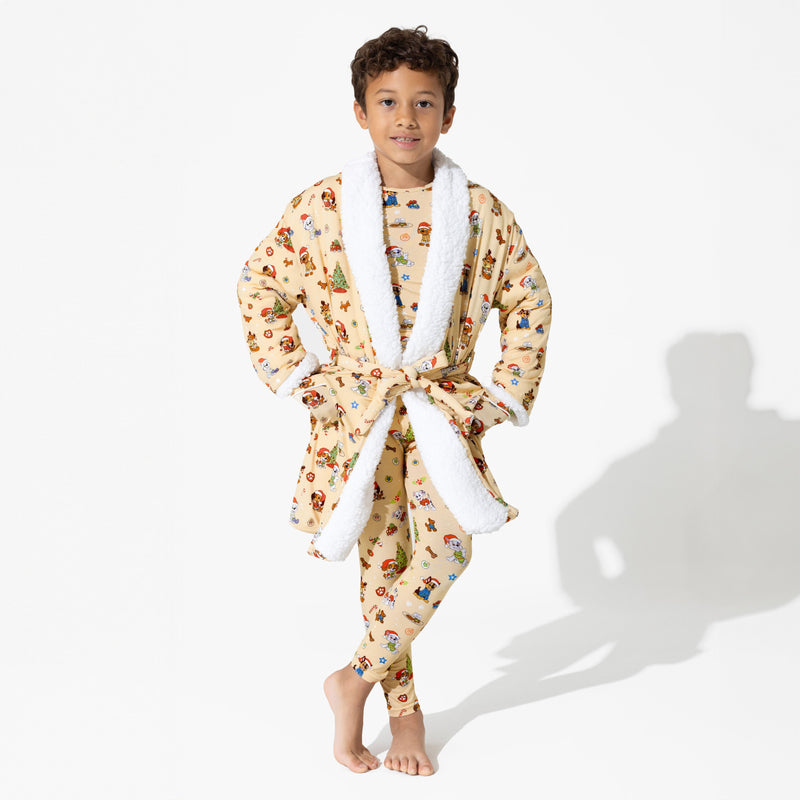 PAW Patrol: Jingle Paws Kids Bamboo Sherpa Robe