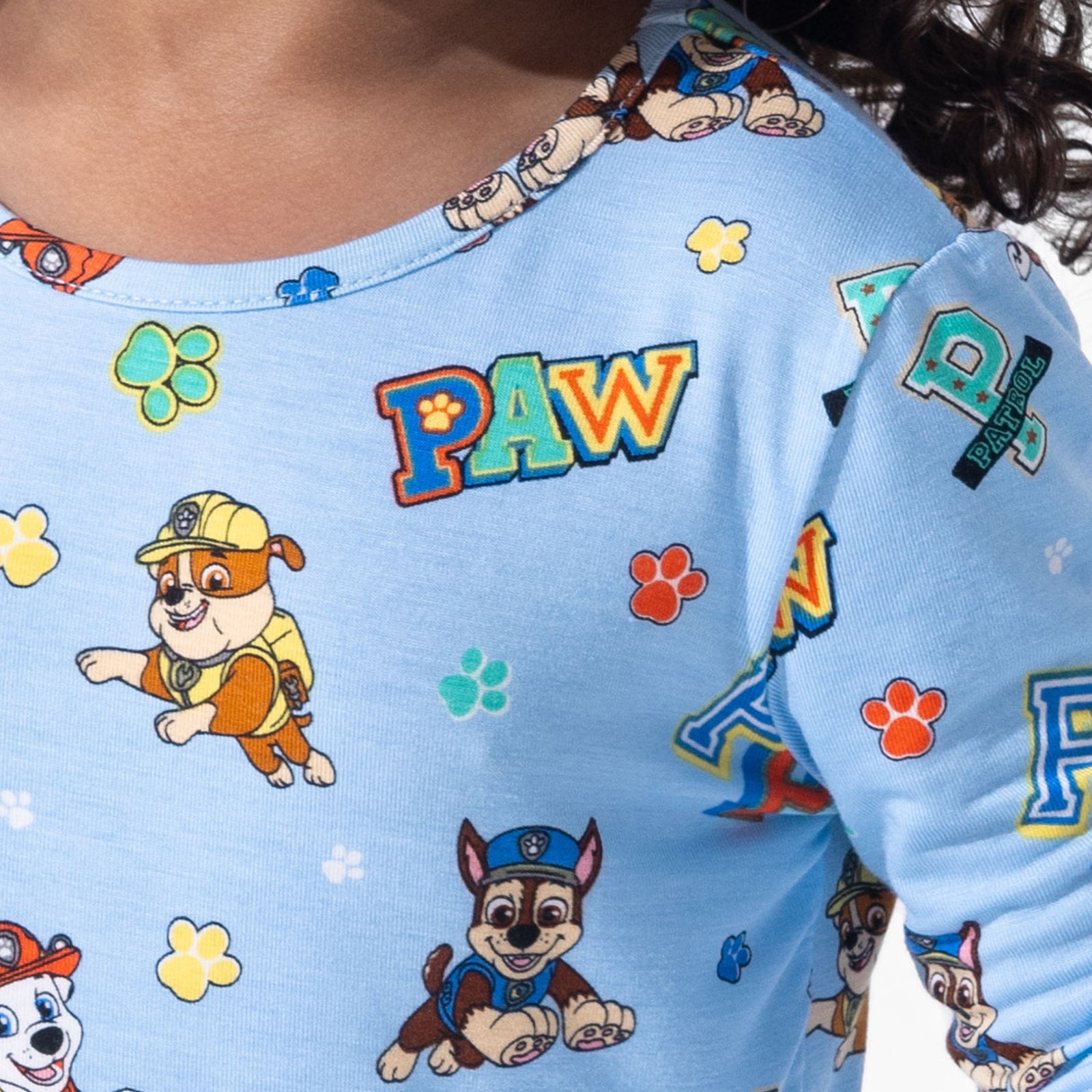 PAW Patrol: Varsity Blue Bamboo Kids Pajamas