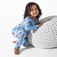 PAW Patrol: Varsity Blue Bamboo Kids Pajamas