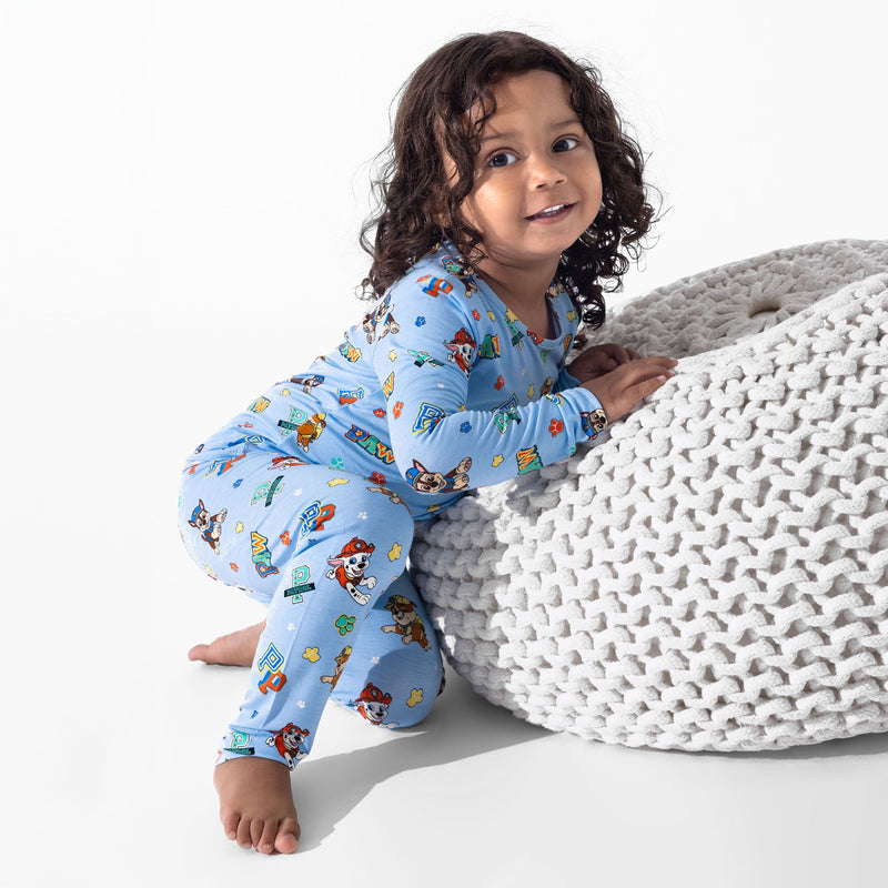 PAW Patrol: Varsity Blue Bamboo Kids Pajamas