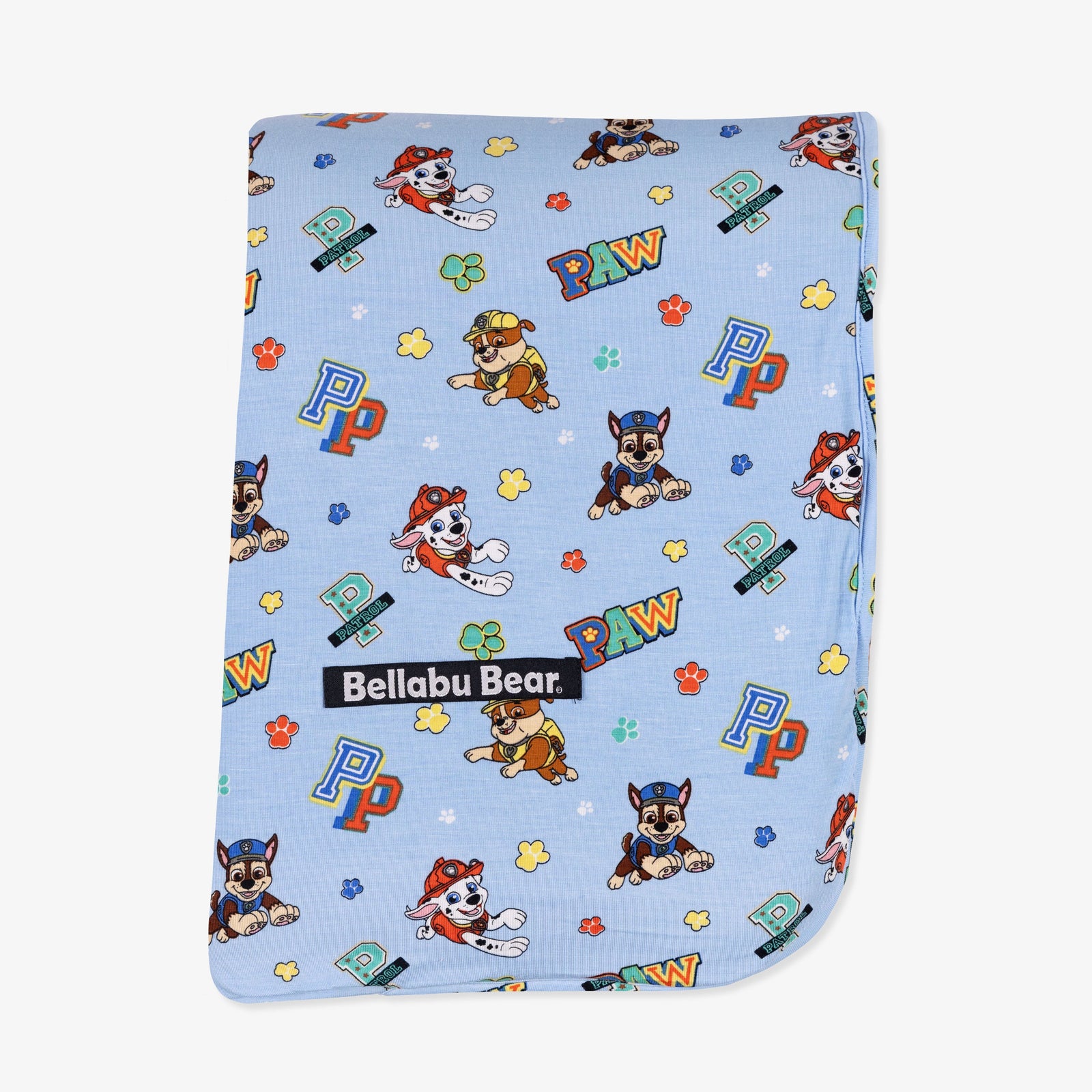 PAW Patrol: Varsity Blue Bamboo Sherpa Blanket