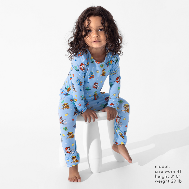 PAW Patrol: Varsity Blue Bamboo Kids Pajamas