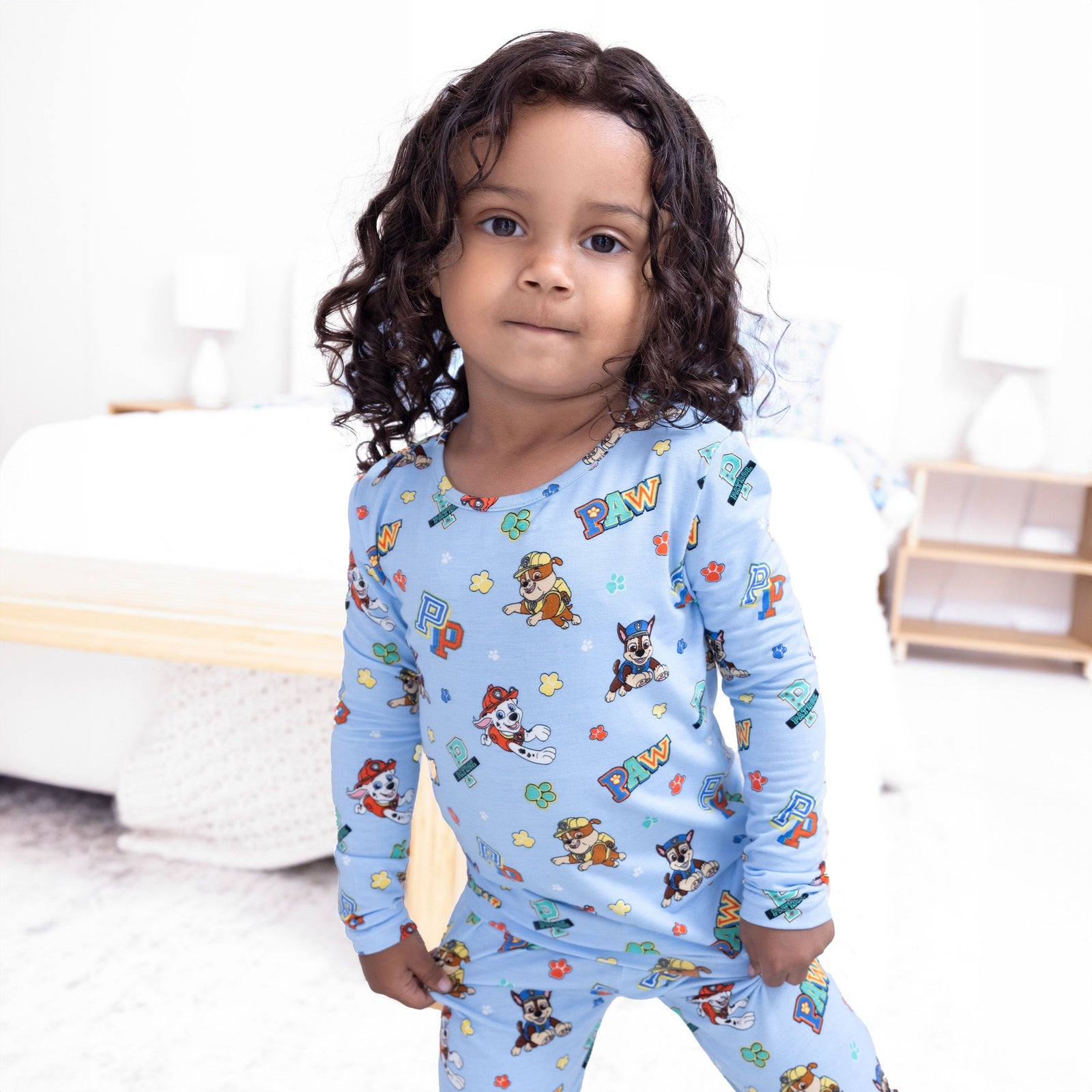 PAW Patrol: Varsity Blue Bamboo Kids Pajamas